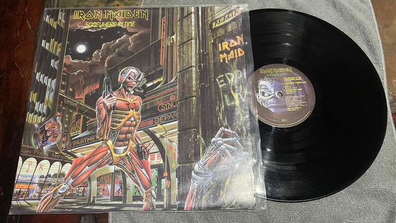 Iron Maiden - Somewhere in time vinyl