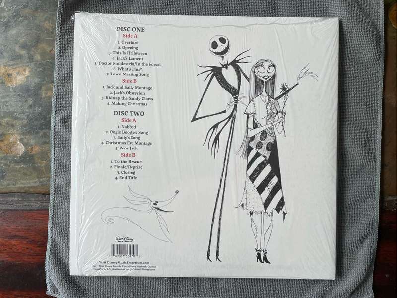 Tim Burton - A nightmare before Christmas vinyl