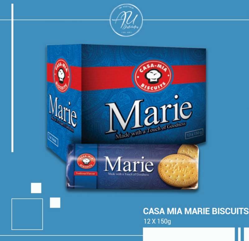 Biscuits Casa-Mia Range Choc Chip, Ginger, Oats Crunch, Lemon Creams and other flavors. 1 x 12