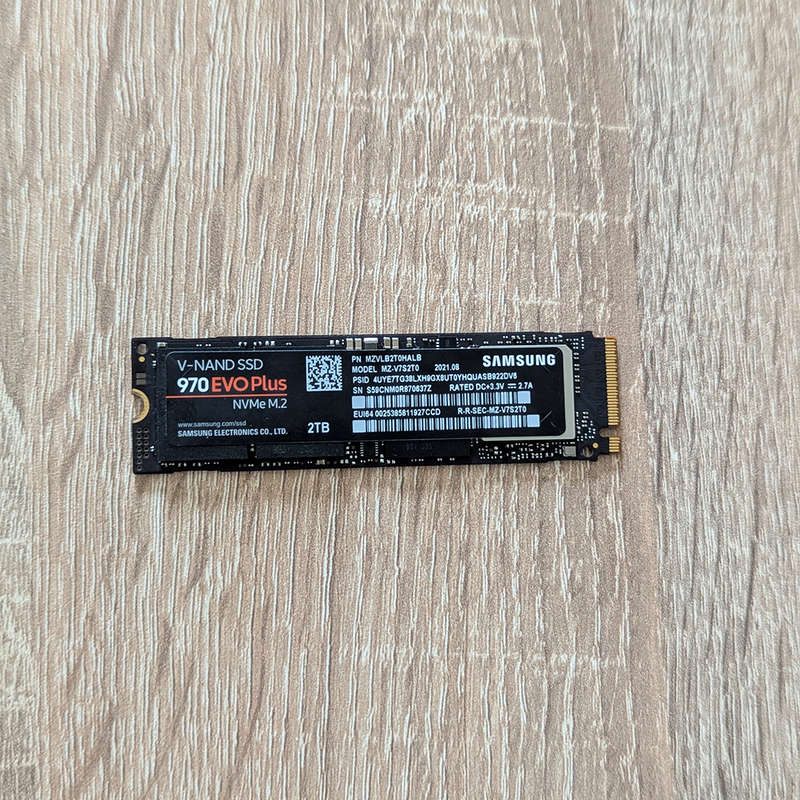 2TB SSD (Samsung SSD 970 EVO Plus)