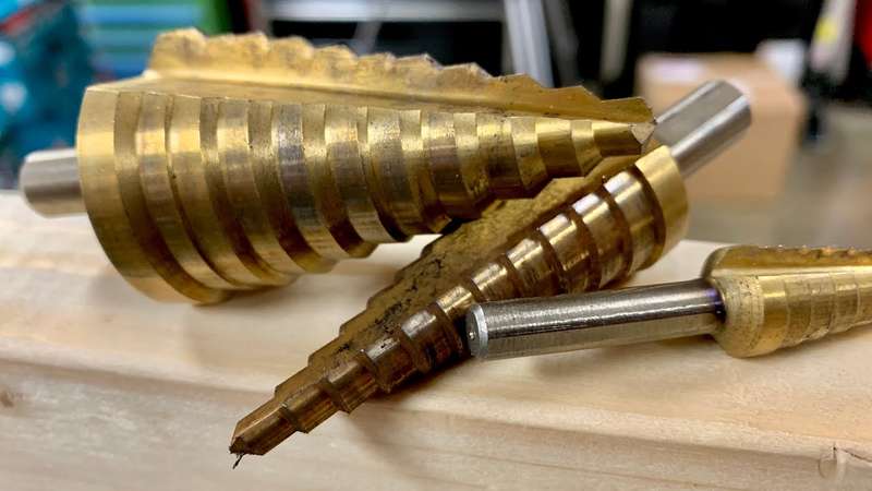 Step Drill Bit Set - 3 Piece