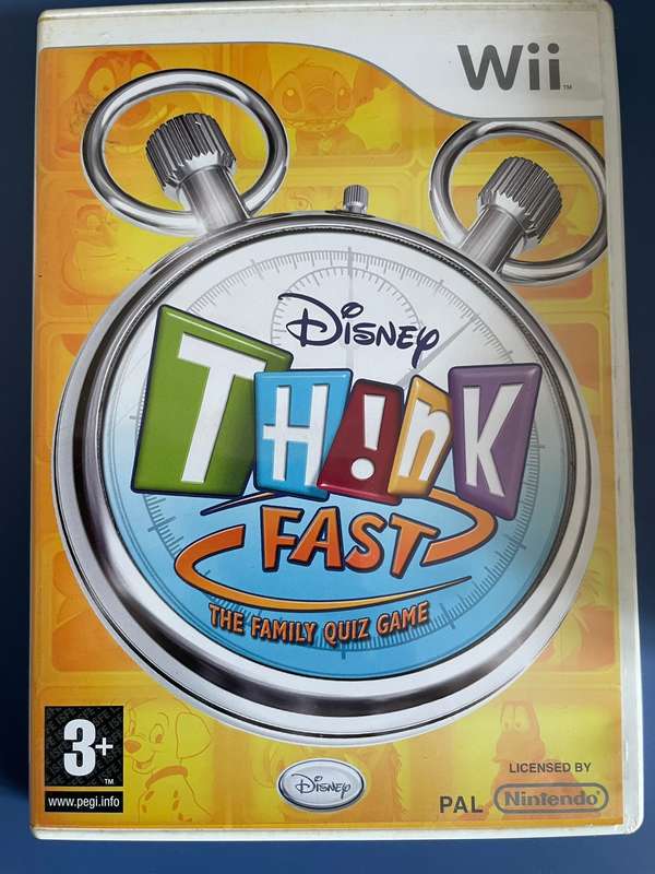 Disney Think Fast (Nintendo Wii)