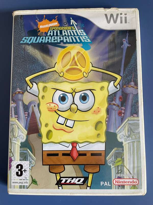 Spongebob's Atlantis Squarepantis (Nintendo Wii)