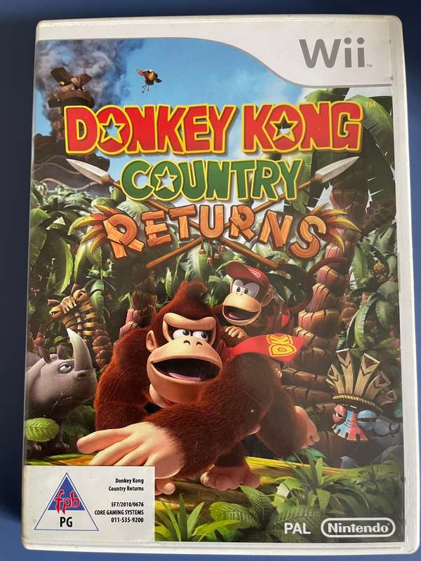 Donkey Kong Country Returns (Nintendo Wii)