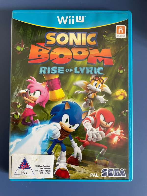 Sonic Boom Rise of Lyric (Nintendo Wii U)