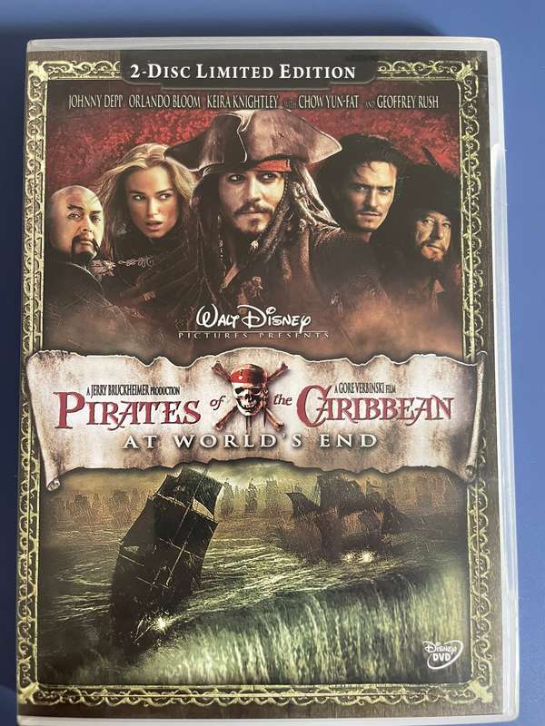 Pirates of the Caribbean At World's End 2 Disc Limited Edition DVD
