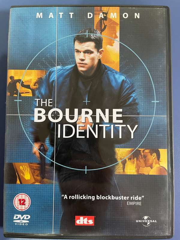 The Bourne Identity DVD