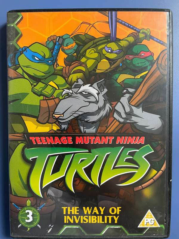 Teenage Mutant Ninja Turtles 3 The Way of Invisibility DVD