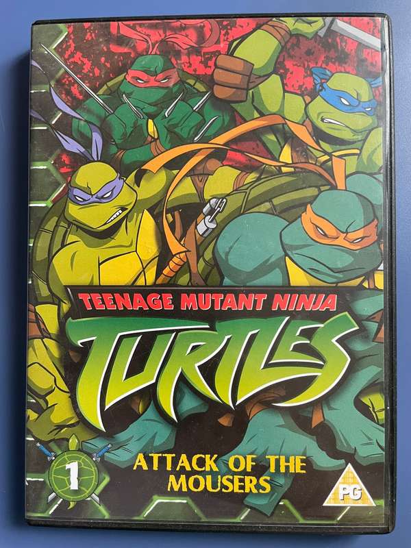 Teenage Mutant Ninja Turtles 1 Attack of the Mousers DVD