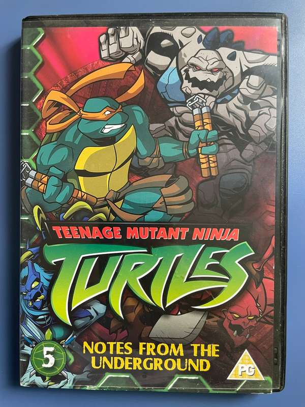 Teenage Mutant Ninja Turtles 5 Notes from the Underground DVD