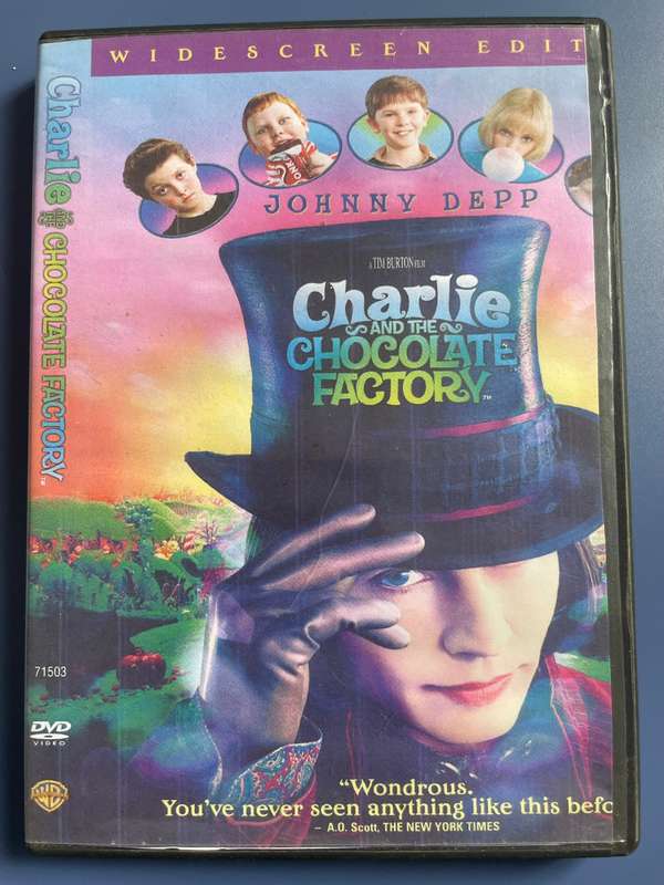 Charlie and the Chocolate Factory DVD