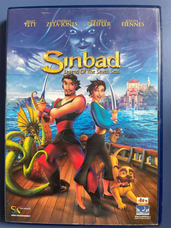 Sinbad Legend of the Seven Seas DVD