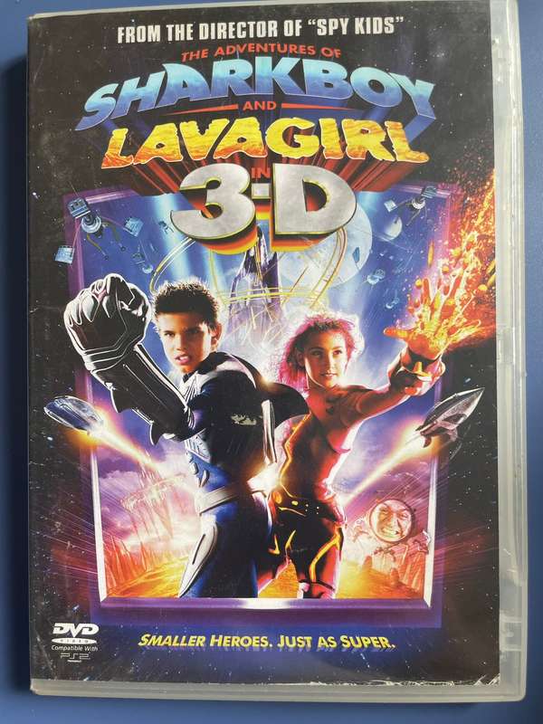 The Adventures of Sharkboy and Lavagirl DVD