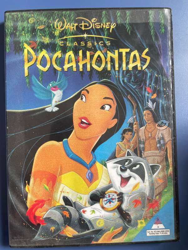 Pocahontas DVD