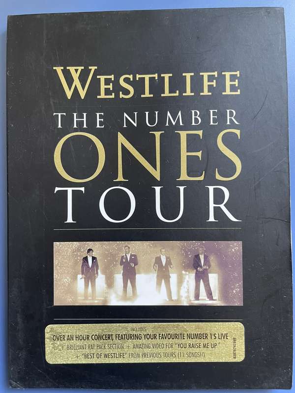 Westlife The Number Ones Tour DVD