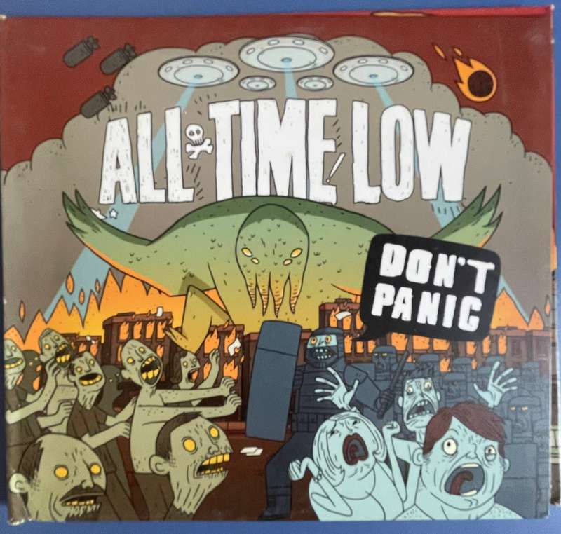 All Time Low Don't Panic CD