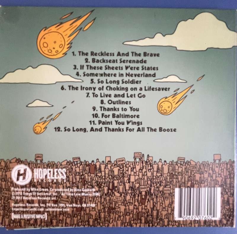 All Time Low Don't Panic CD