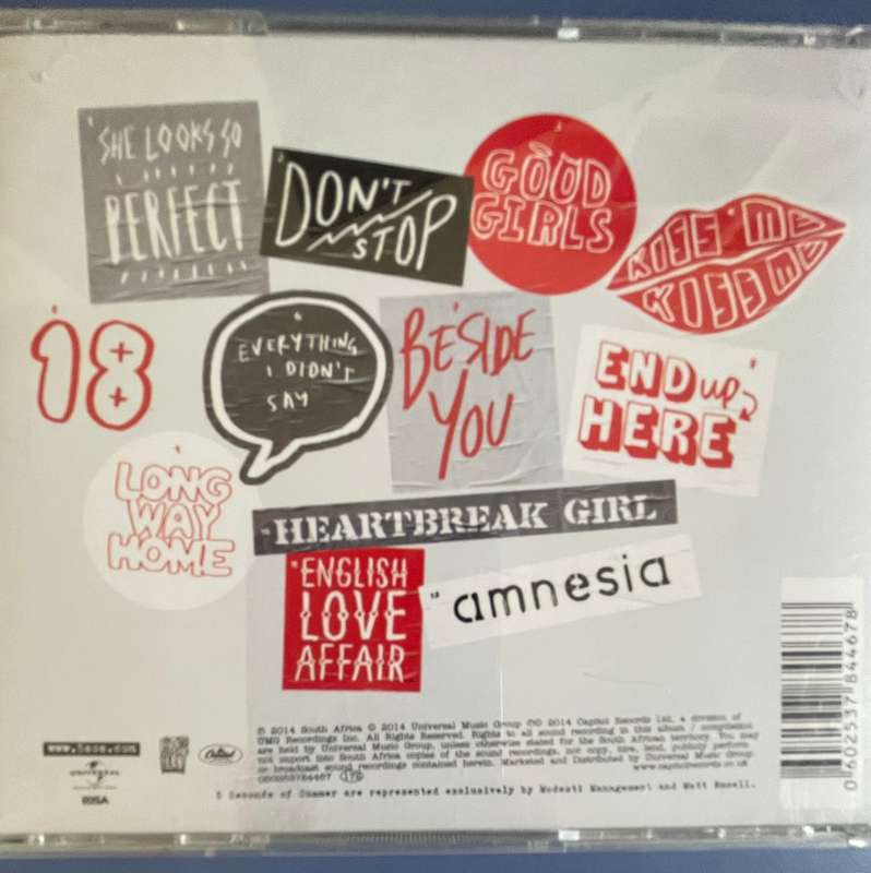 5 Seconds of Summer CD