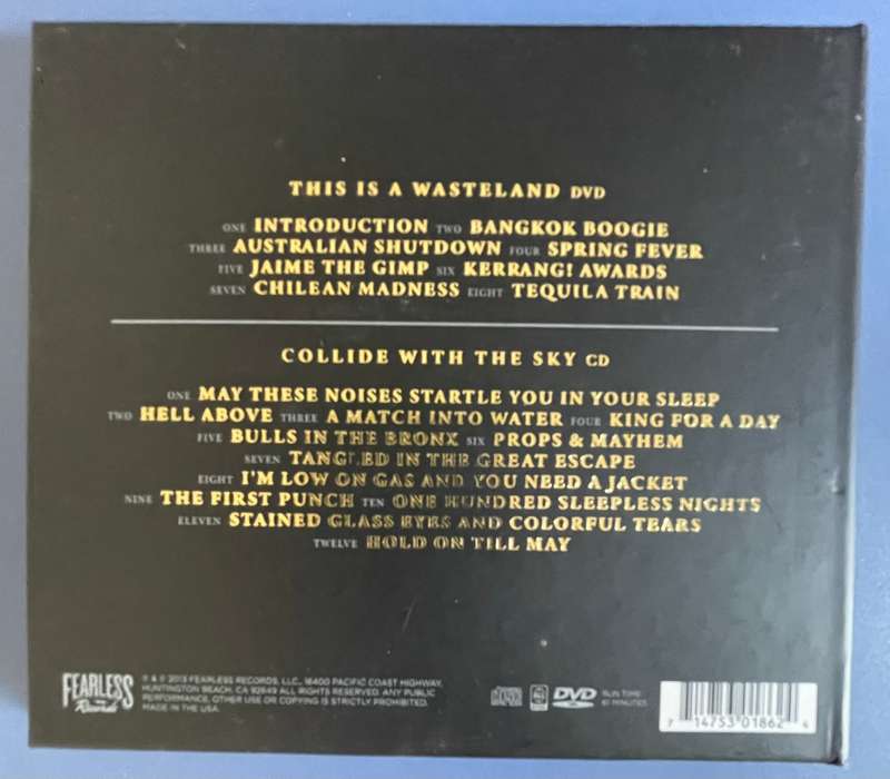Pierce the Veil This is a Wasteland & Collide with the Sky CD
