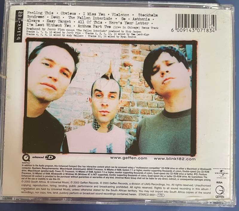 Blink 182 CD