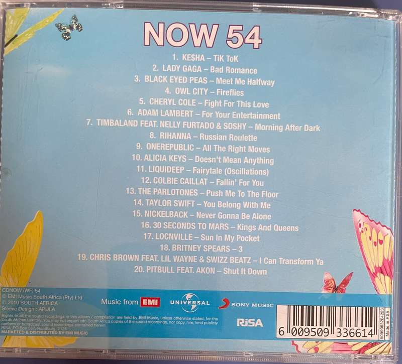 Now That's What I Call Music! 54 CD