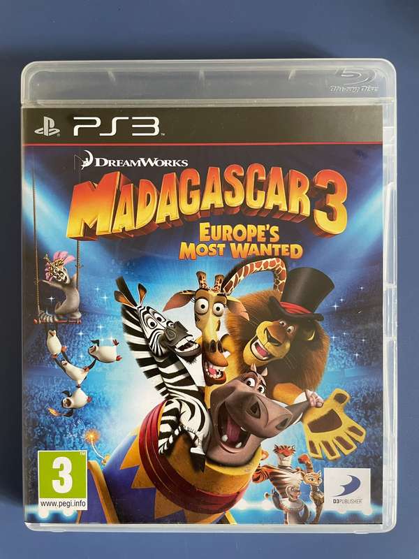 Madagascar 3 Europe's Most Wanted PS3