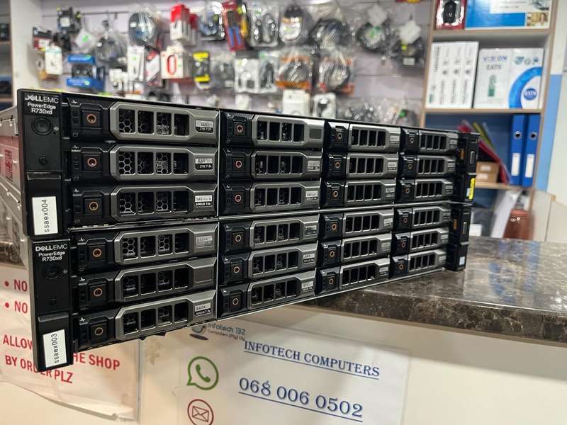 Dell PowerEdge R730XD 2 x 12 Core Intel Xeon CPU Server - 2.5"