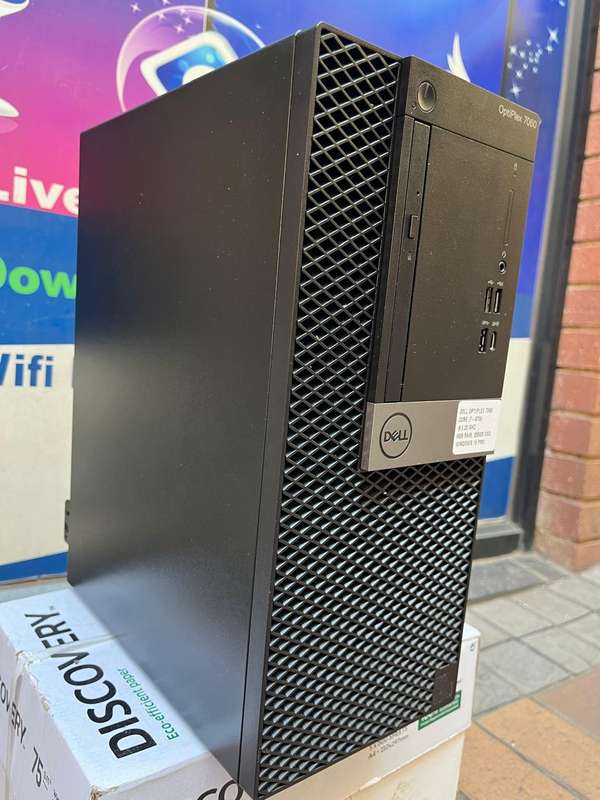 Dell OptiPlex 7060 Intel i7 8th Gen 8GB DDR4 256GB SSD Win10 Pro