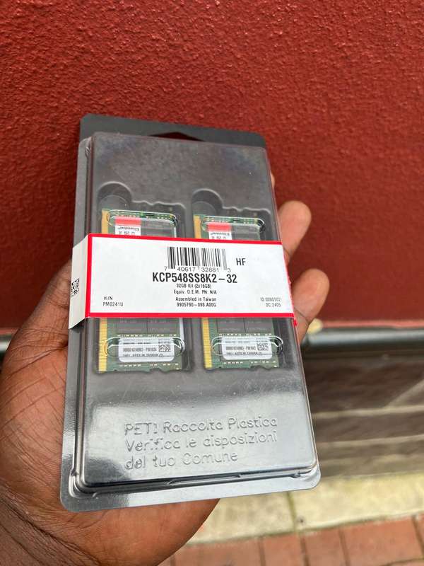 Kingston KCP548SS8K2-32 SODIMM Memory Module 32GB 2 x 16GB DDR5 4800MHz