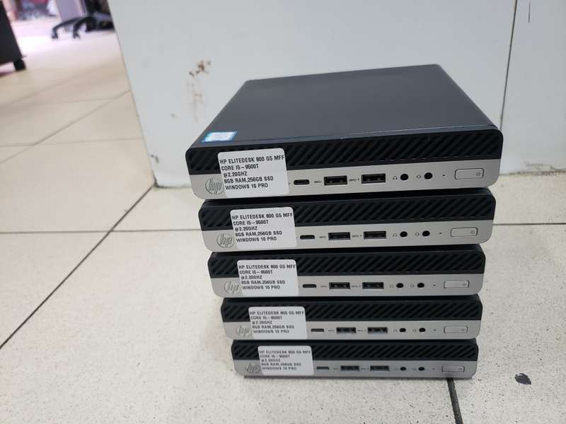 Refurbished - HP 800 G5 EliteDesk Intel i5, 9th Gen USFF PC with Win 11 Pro