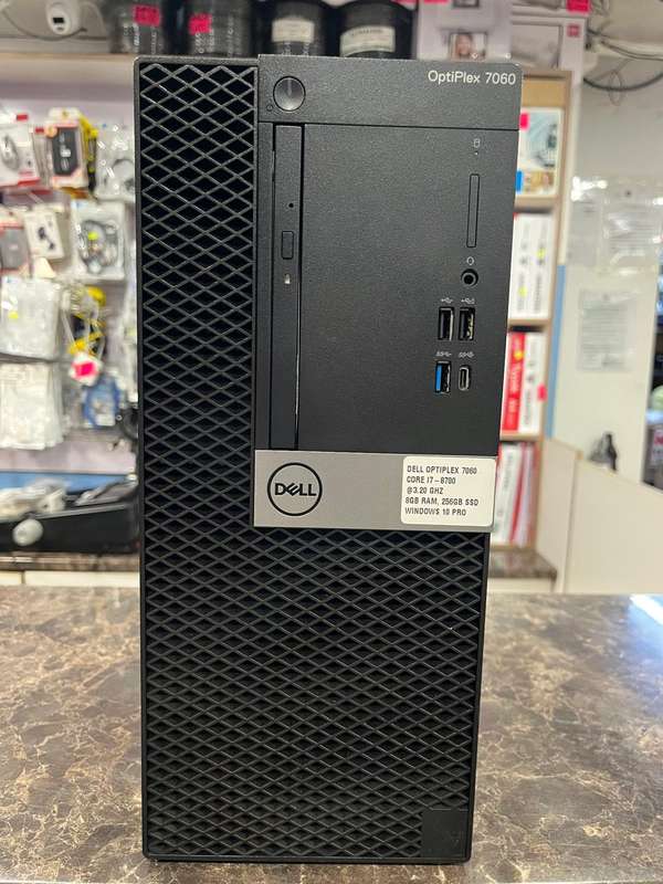 Dell OptiPlex 7060 Intel i7, 8th Gen Mini Tower Desktop PC with 16GB Ram