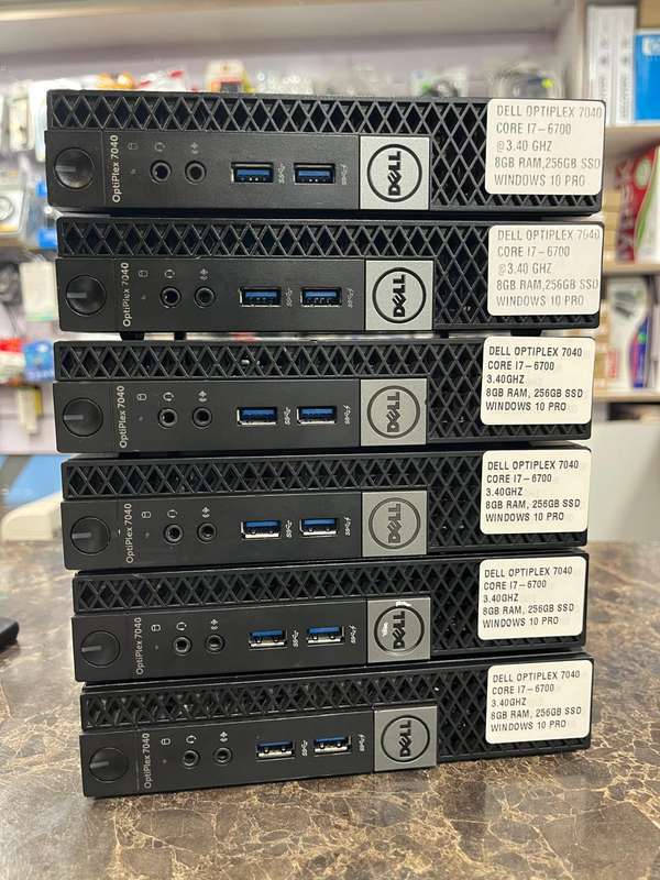 Dell Optiplex 7040 Core i7-6700 8GB DDR4 256GB SSD Windows 10 Pro MINI PC  Renewed
