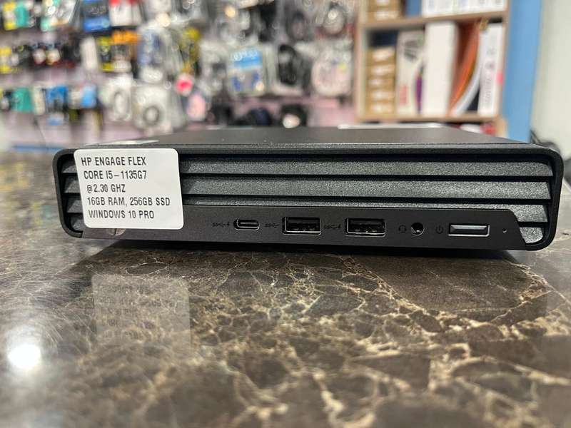 New HP Engage Flex Mini POS i5-10500T 16GB 256GB