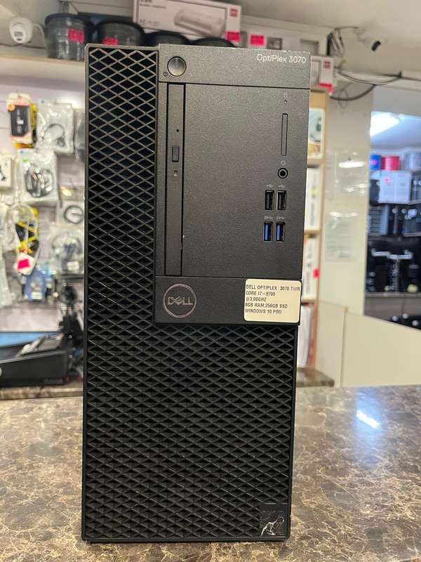 DELL OPTIPLEX 3070 MT COMPUTER - I7 9700 - 16GB DDR4 - 256GB SSD - WIN 10PRO - REFURB