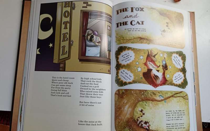 FRACTURED FABLES :SILVERLINE BOOKS JOEL VALENTINO