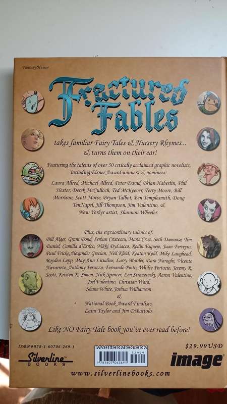 FRACTURED FABLES :SILVERLINE BOOKS JOEL VALENTINO