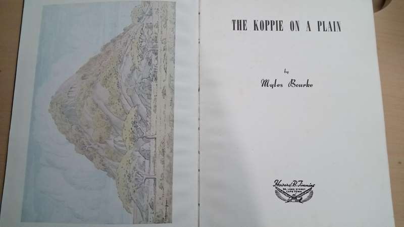 The Koppie on a Plain Bourke, Myles Published by Howard B. Timmins, 1951