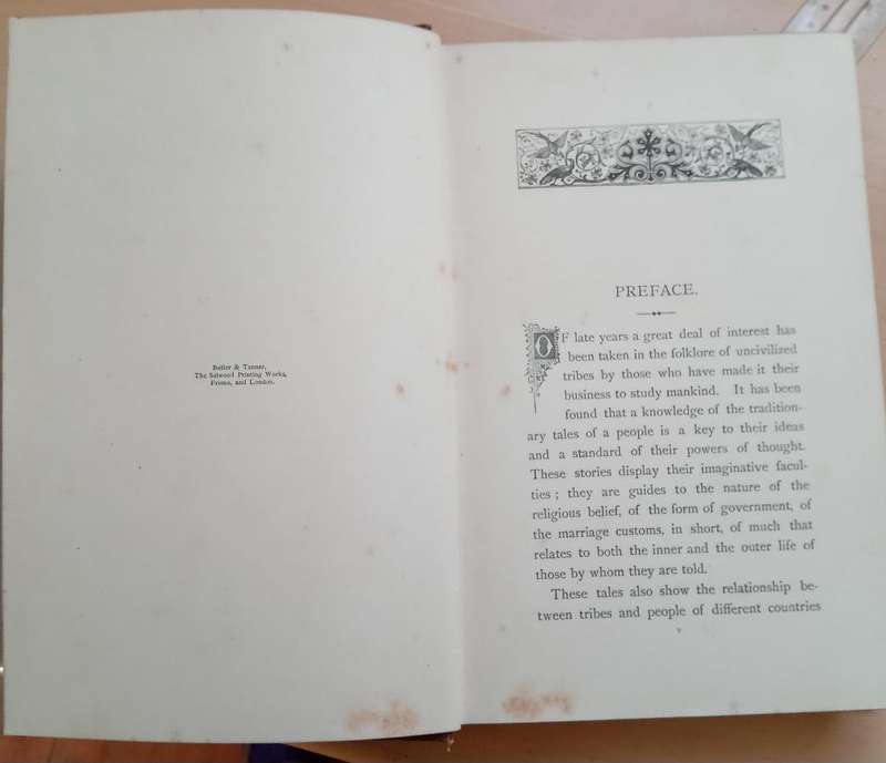 Kaffi,r Folk Lore  1882 First Edition by George McCall Theal
