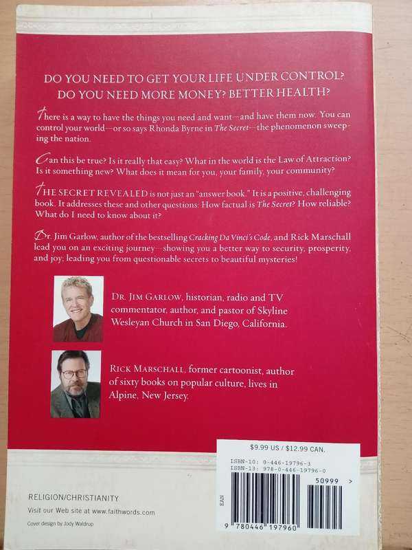 The Secret Revealed-Exposing the Truth about the Law of Attraction- James L. Garlow
