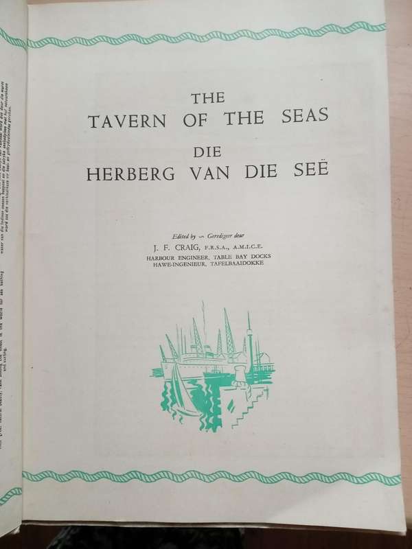The Tavern of the Seas ( Cape Town Harbour history with complete set of 50 tobacco cards)