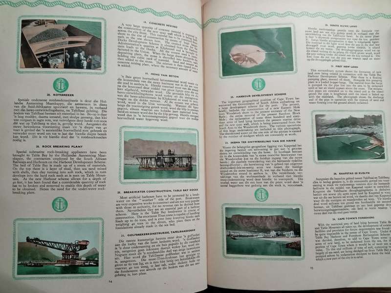 The Tavern of the Seas ( Cape Town Harbour history with complete set of 50 tobacco cards)