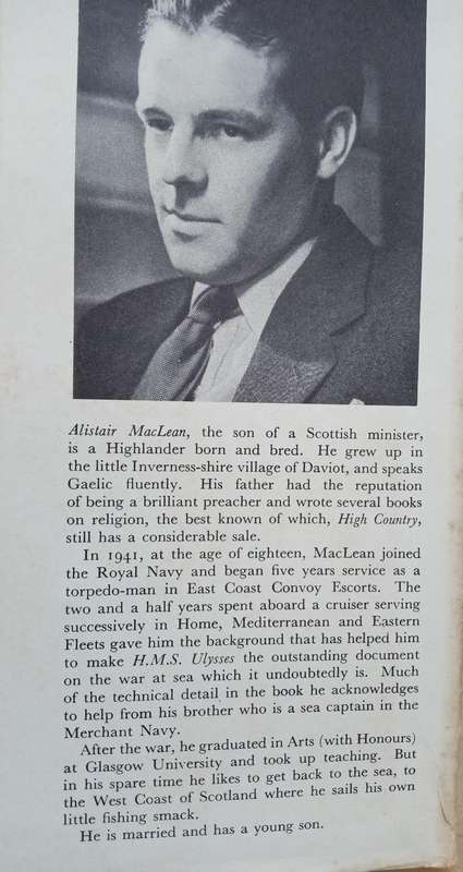 H.M.S Ulysses-Alistair Maclean-1955 1st Edition 1st print
