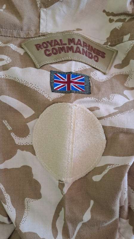 British tropical desert DPM shirt and trousers