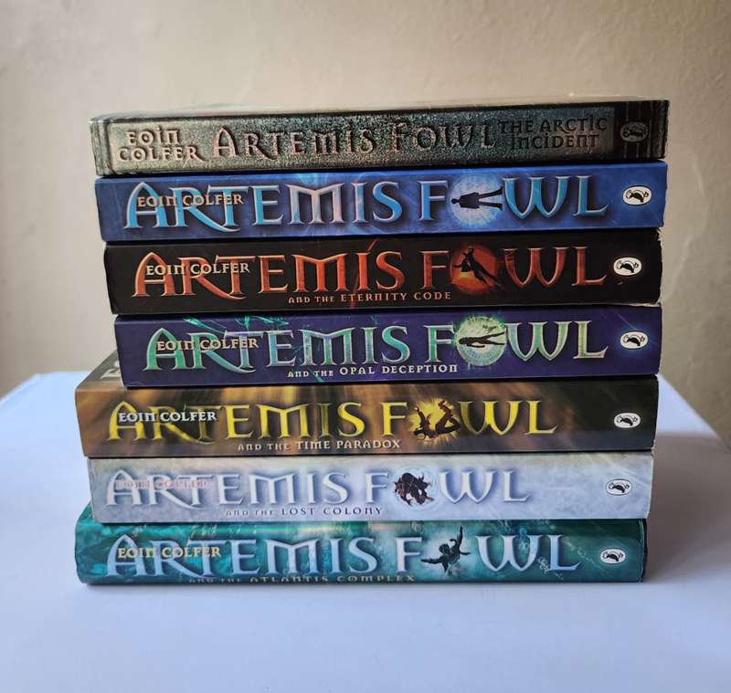 Artemis Fowl Series Books 1-7 by Eoin Colfer (Second-Hand Complete Set)