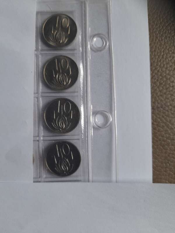 RSA Nickel 20c Set 2nd dec series 1965 - 1990