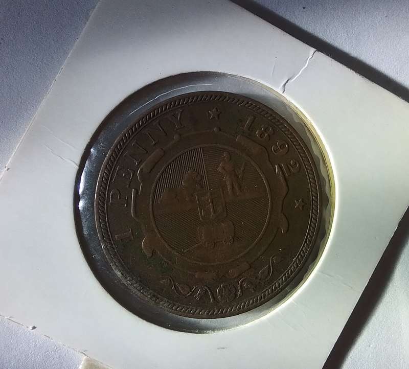 1892 Bronze Penny