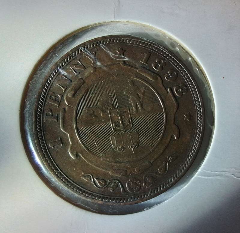 1898 Bronze Penny