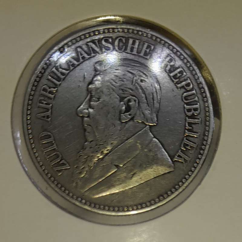 1896 Extra Fine Silver 2 1/2 Shillings Collector's Coin