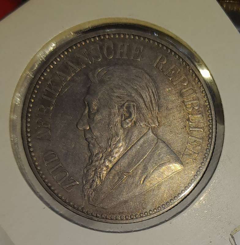1897 Extra Fine Silver 2 1/2 Shillings Collector's Coin