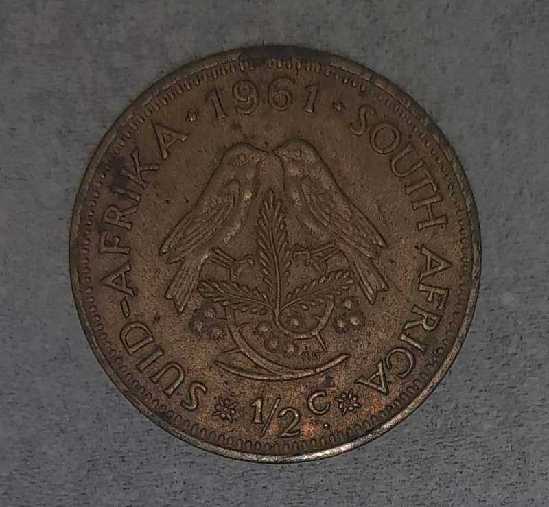 Half cent set 1961 to 1964 & 1970 to 1979 Extra Fine Copper & Bronze collection coins